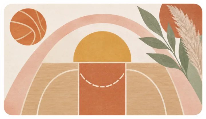 Abstract Court Lines