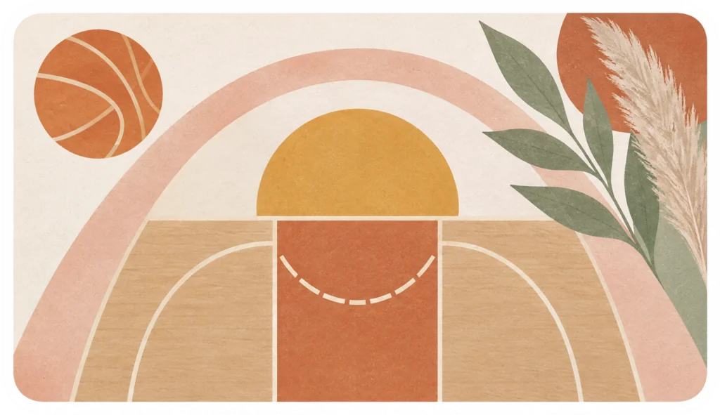 Abstract Court Lines