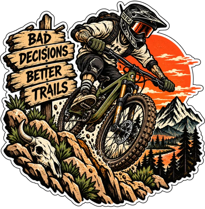 Bad Decisions, Better Trails (Sunset)