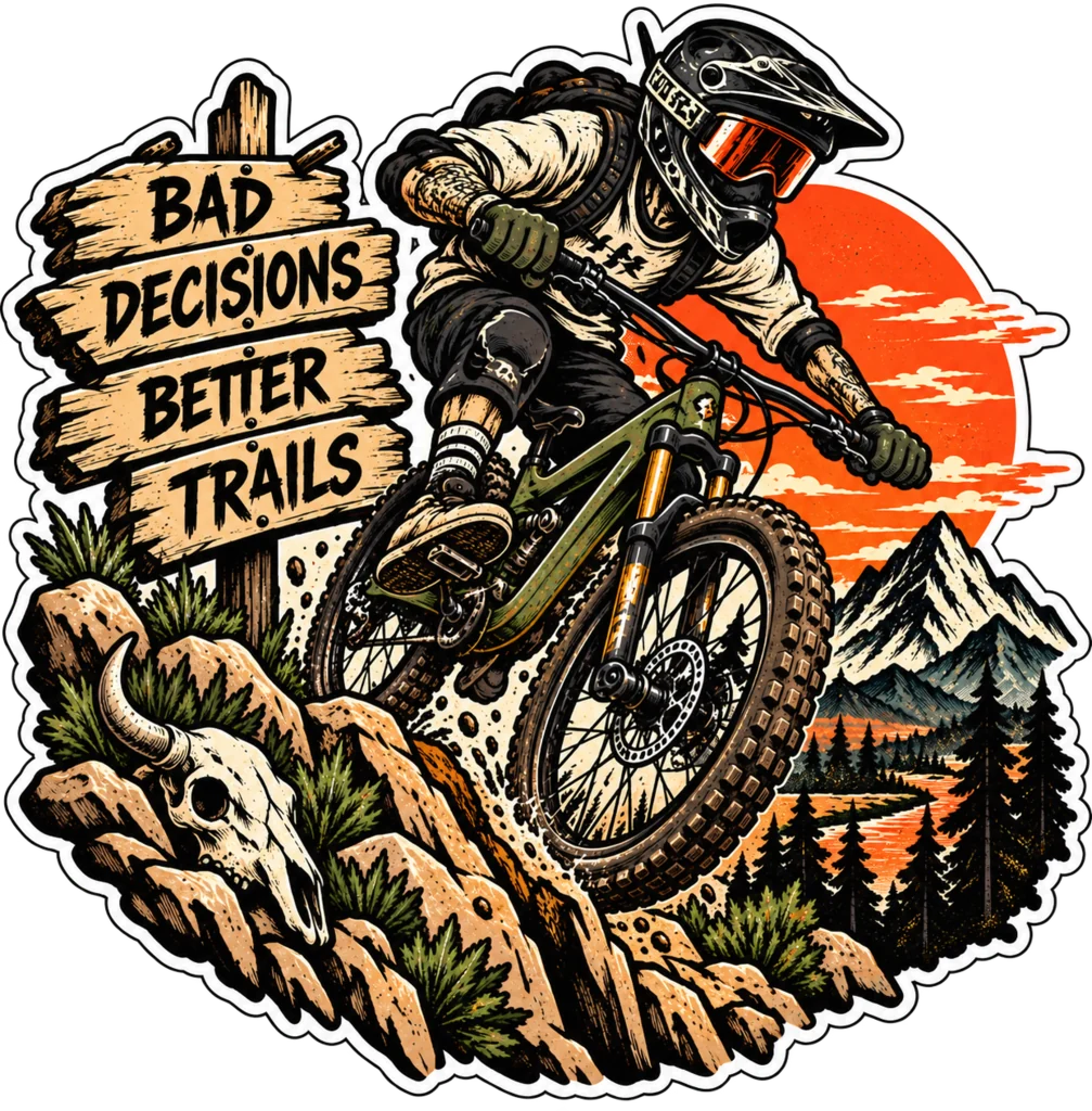 Bad Decisions, Better Trails (Sunset)