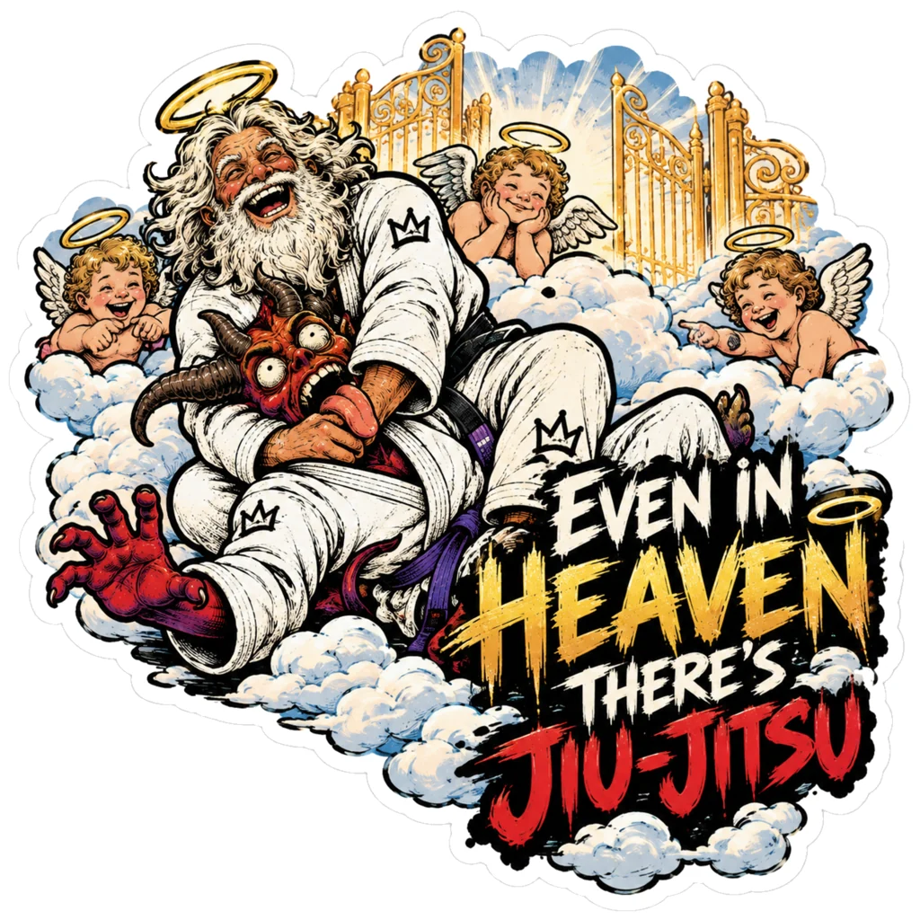 Even in Heaven There’s Jiu-Jitsu