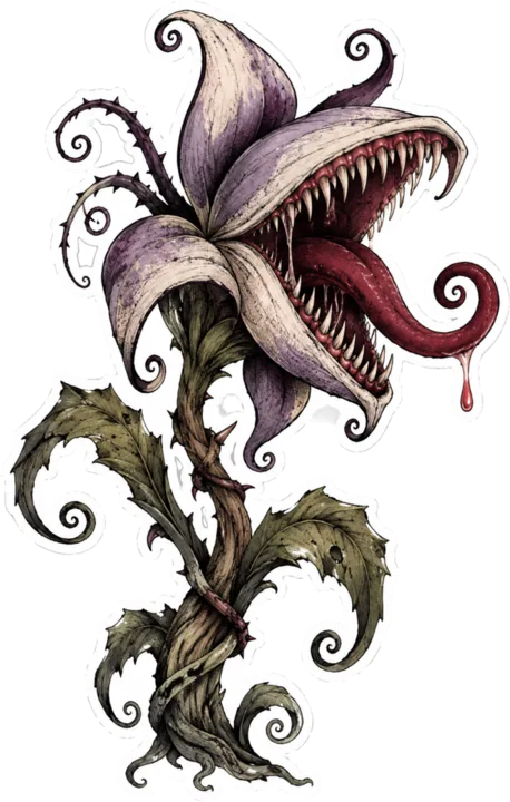 Fanged Carnivorous Lily