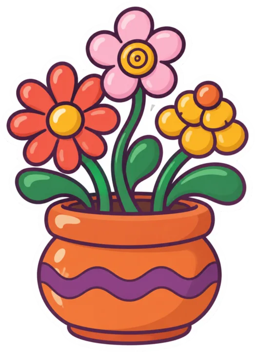 Potted Trio