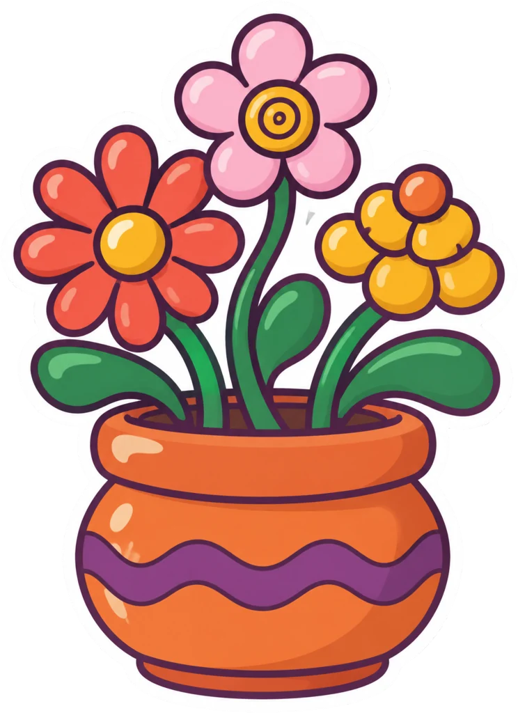 Potted Trio