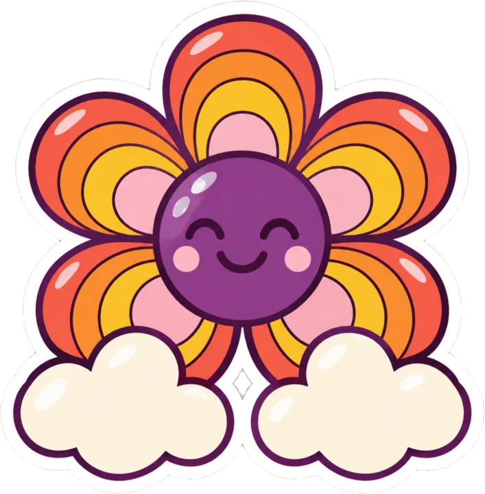 Rainbow Flower