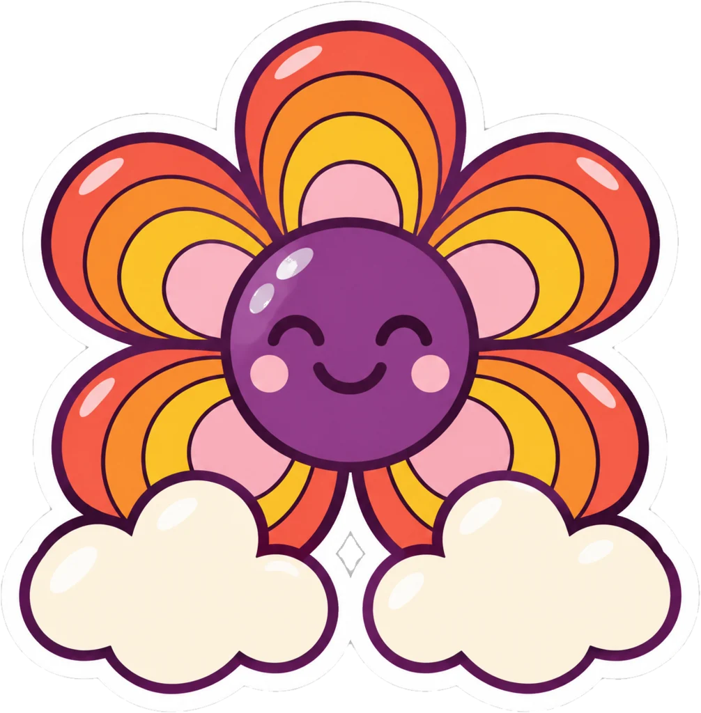 Rainbow Flower