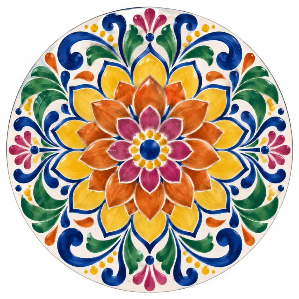 Talavera Dahlia