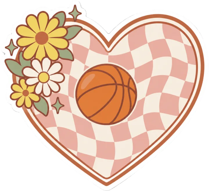 Wavy Checker Heart